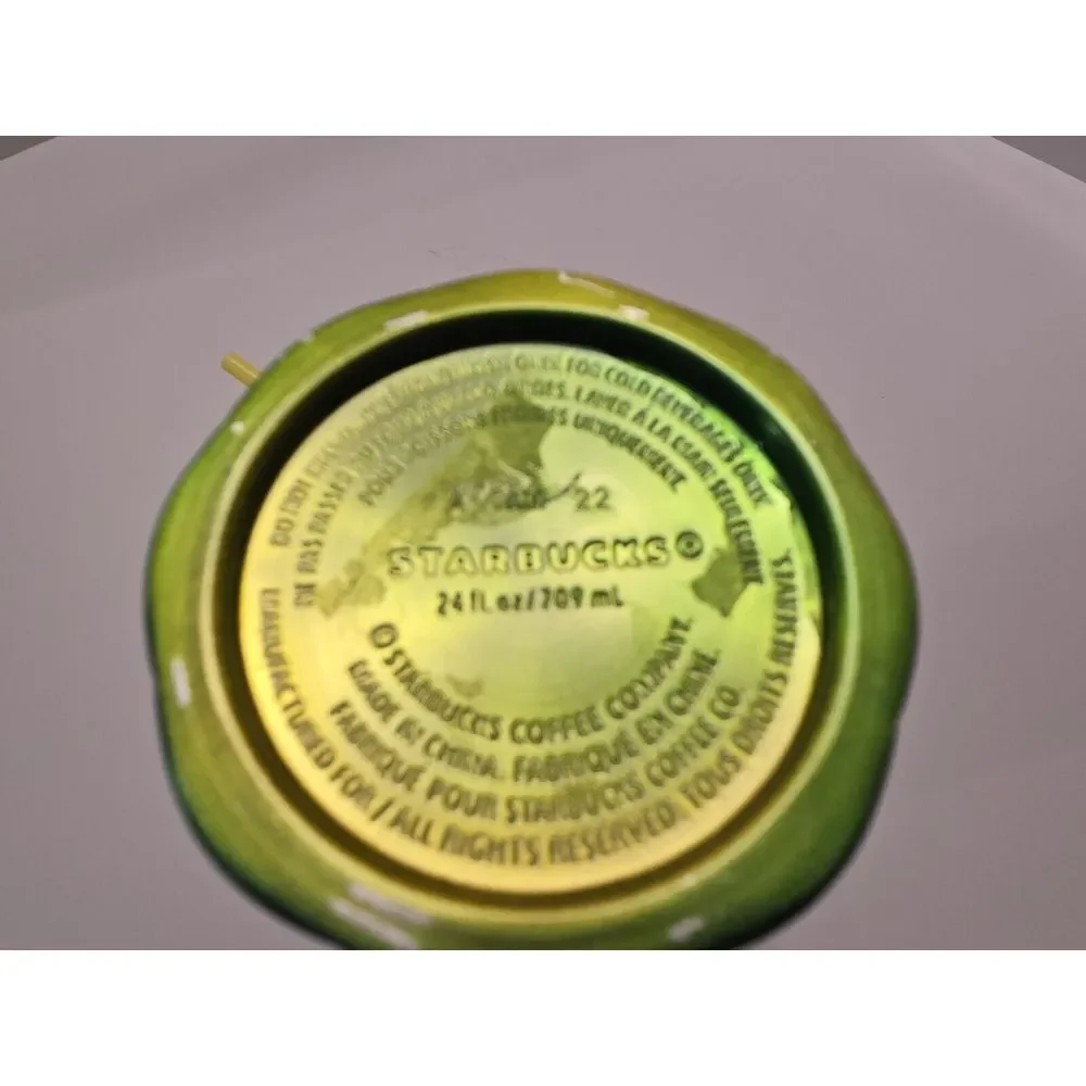 Starbucks yellow green